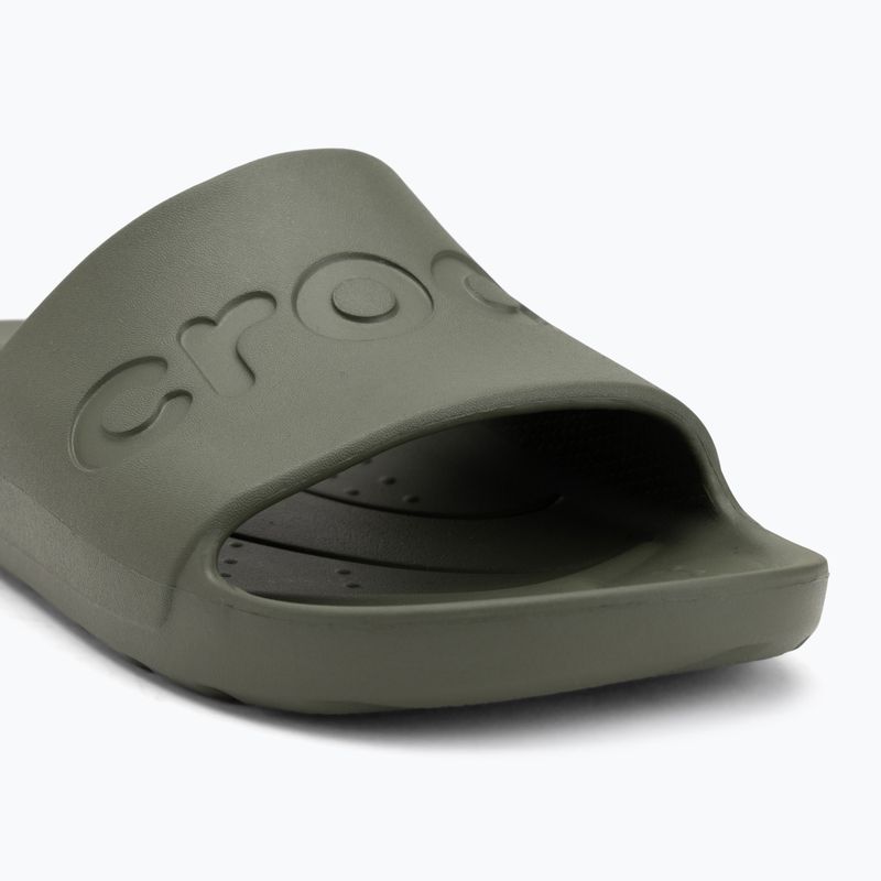 Badeschuhe Crocs Slide army green 7