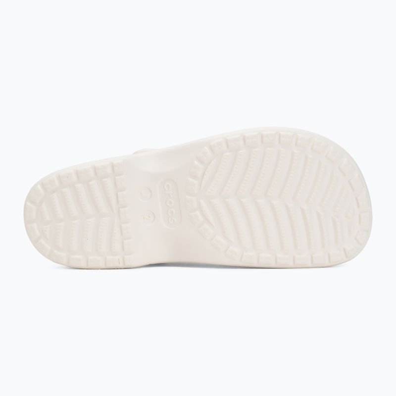 Kinder-Flip-Flops Crocs Classic Mary Jane Clog chalk 5