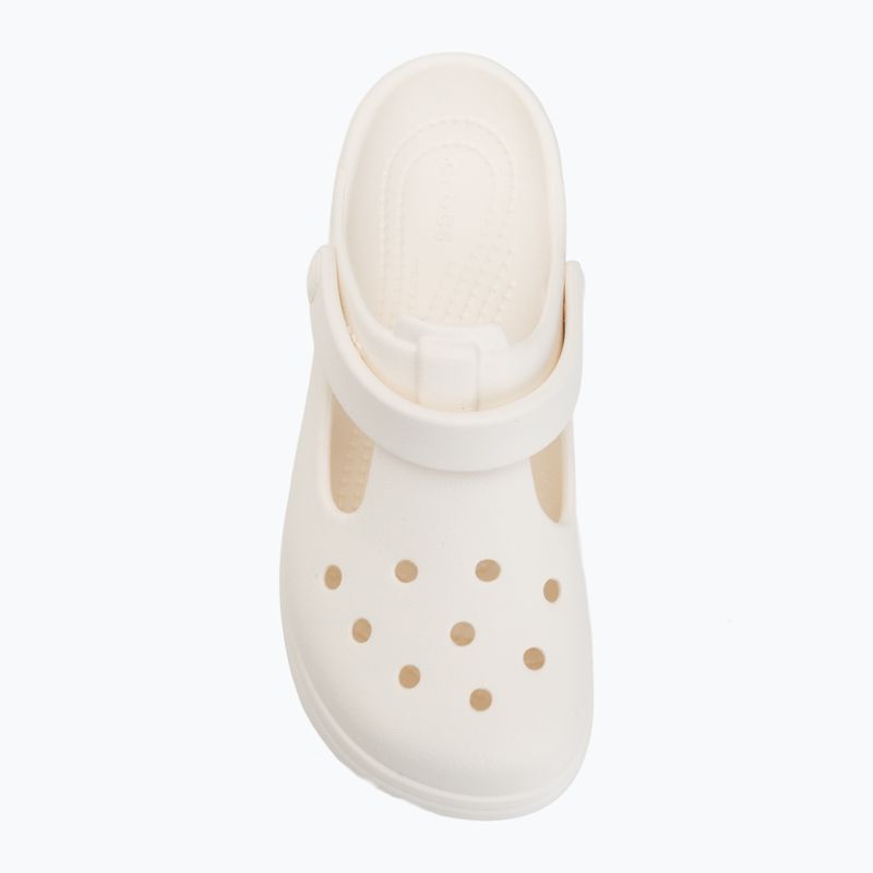 Kinder-Flip-Flops Crocs Classic Mary Jane Clog chalk 6