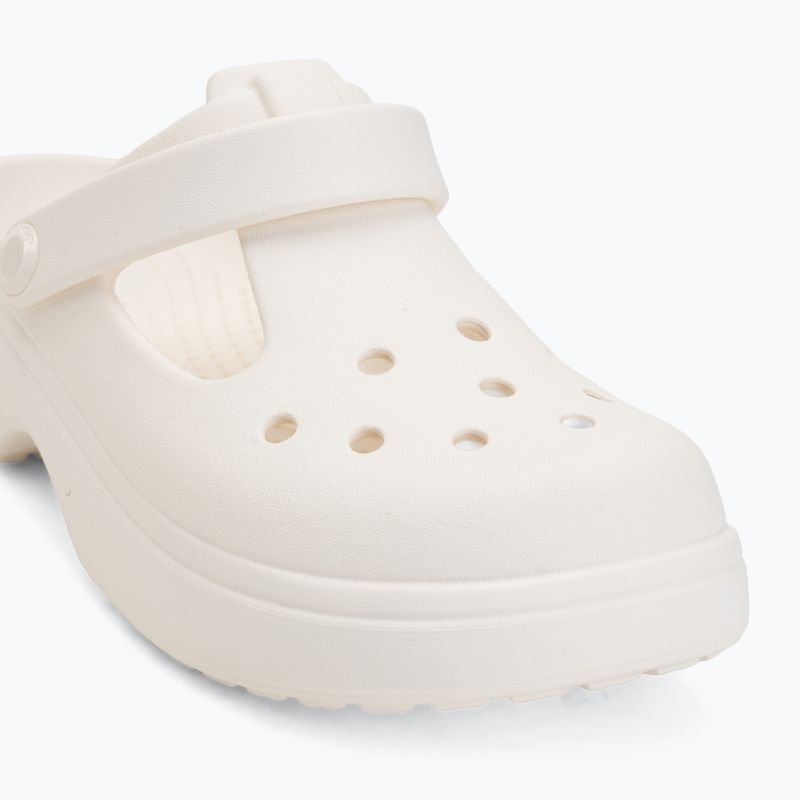 Kinder-Flip-Flops Crocs Classic Mary Jane Clog chalk 8
