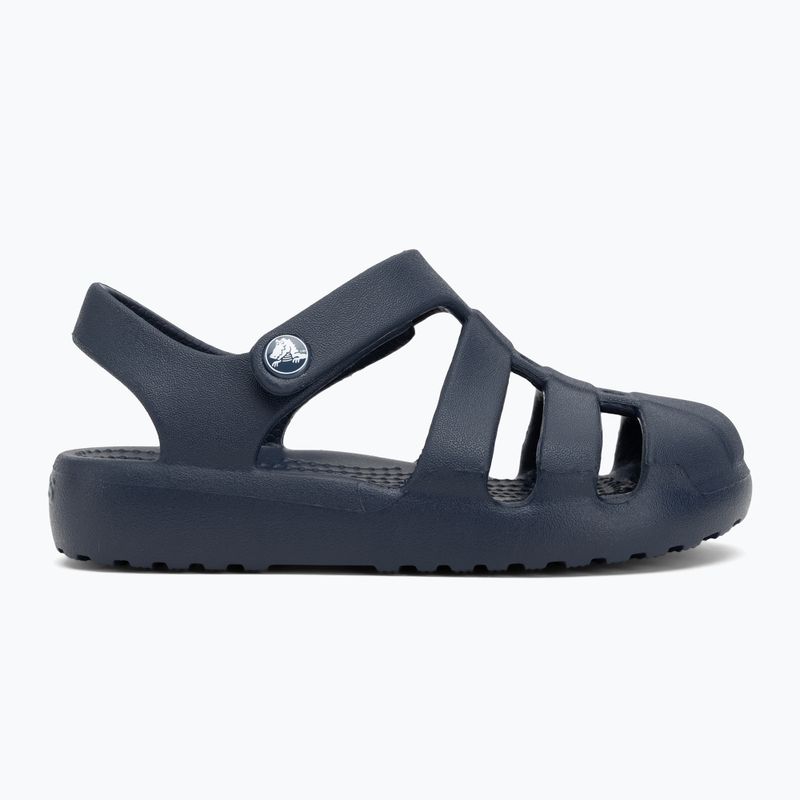 Crocs Classic Fisherman Kinder Sandalen navy 2
