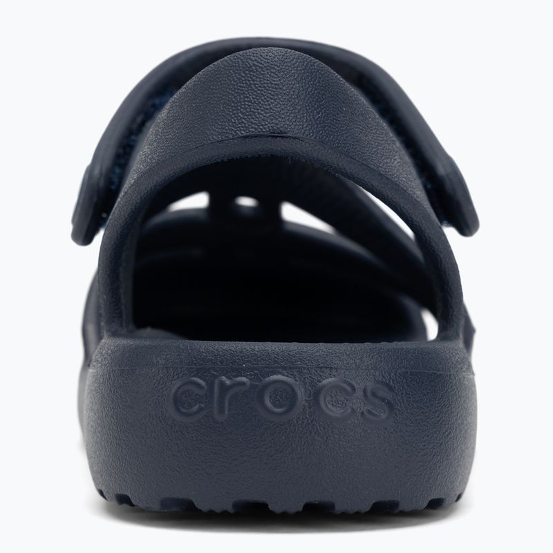 Crocs Classic Fisherman Kinder Sandalen navy 6
