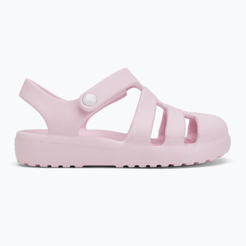 Crocs Classic Fisherman Kinder Sandalen rosa Milch 2