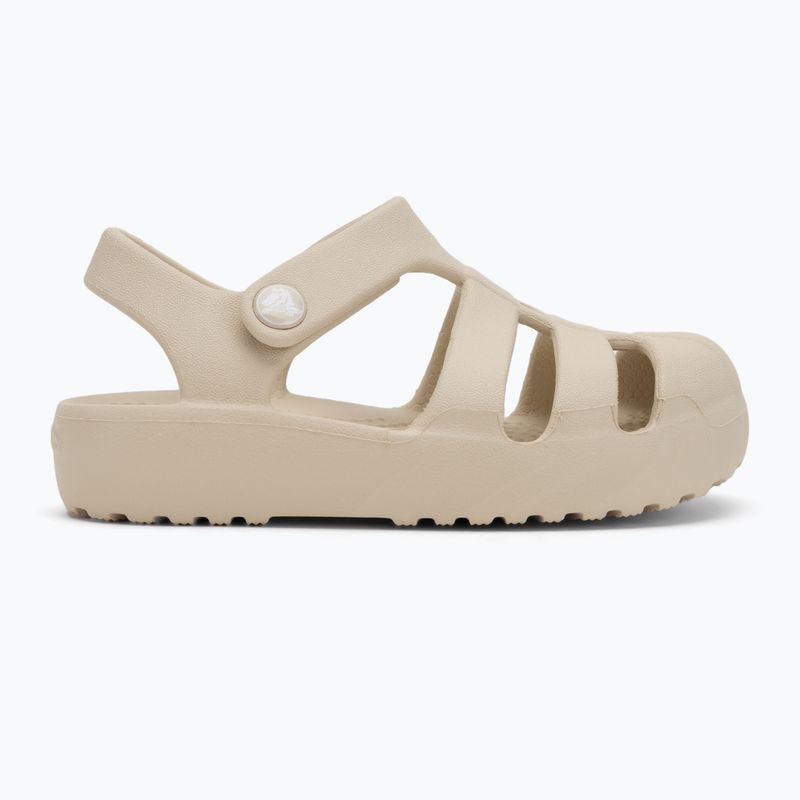 Crocs Classic Fisherman Kinder Kleinkind Sandalen Sandstein 2