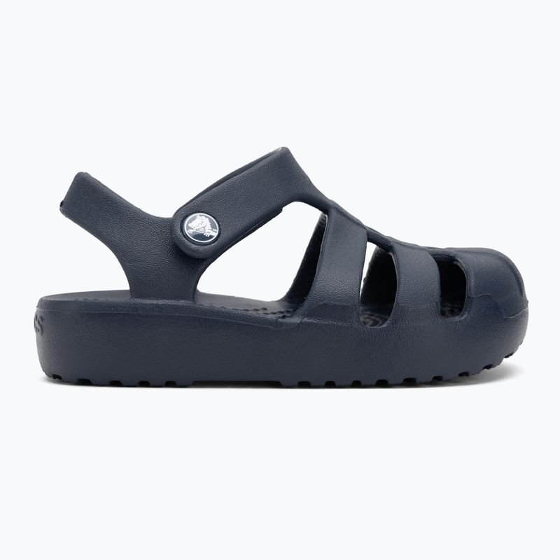 Crocs Classic Fisherman Kinder Kleinkind Sandalen navy 2