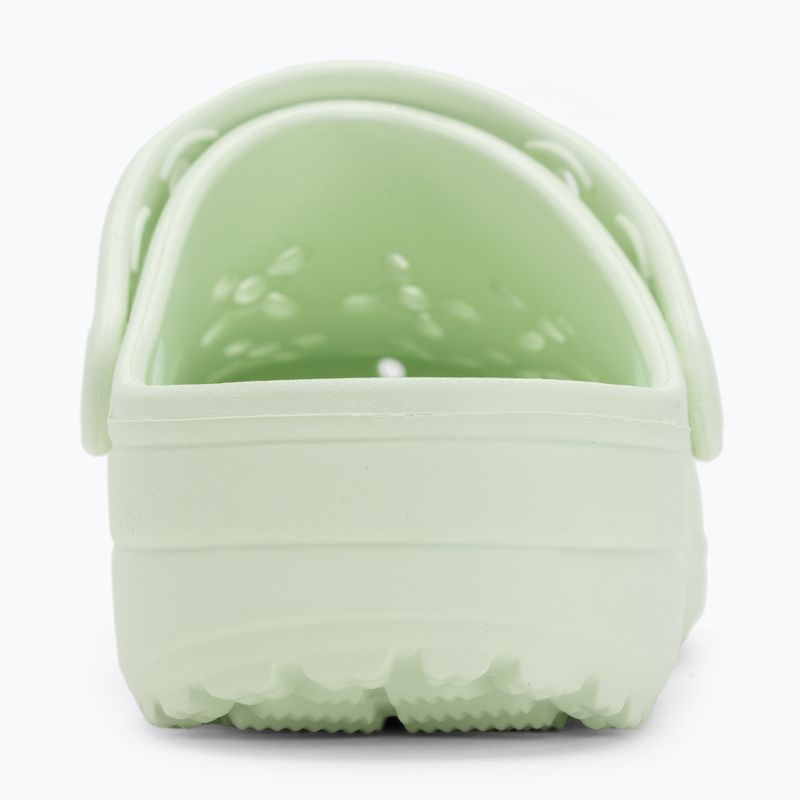 Crocs Classic Floral Cutout Clog Flip-Flops Jade Farbton 7