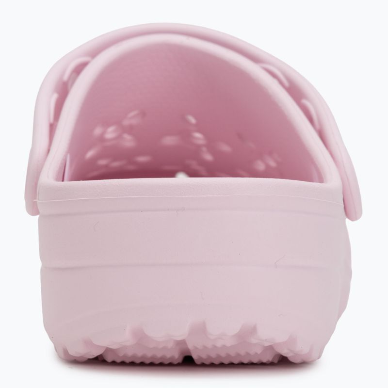 Crocs Classic Floral Cutout Clog rosa Milch 7