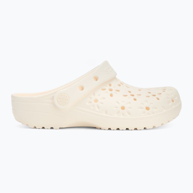 Badeschuhe Kinder Crocs Classic Floral Cutout Clog Kids chalk 3
