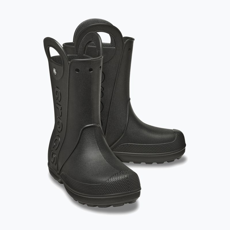Crocs Handlwe It Regen Stiefel schwarz 2