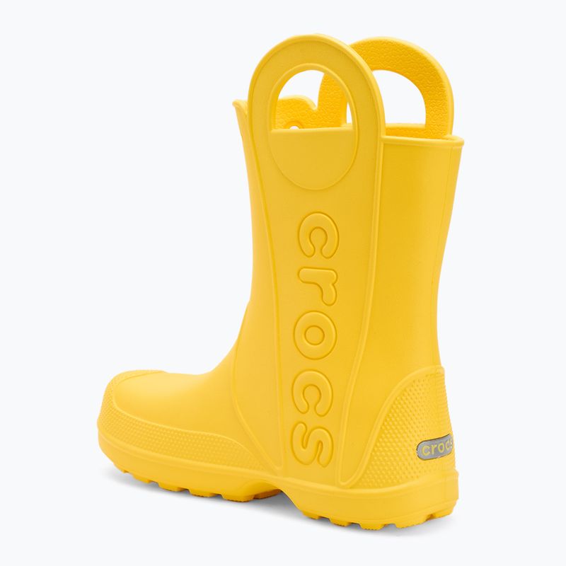 Crocs Handlwe It Regen Stiefel gelb 3