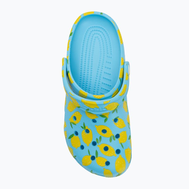 Crocs Classic Fresh Fruits Clog getöntes Glas Flip-Flops 6