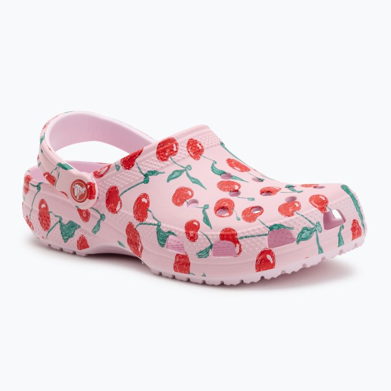 Crocs Classic Fresh Fruits Clog rosa Milch 2