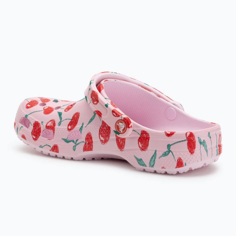 Crocs Classic Fresh Fruits Clog rosa Milch 4