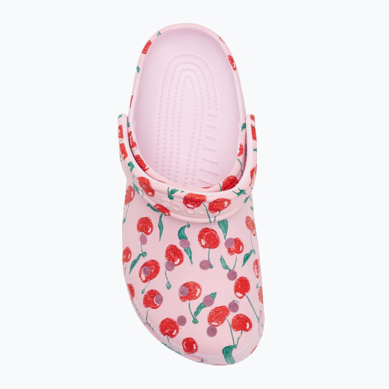 Crocs Classic Fresh Fruits Clog rosa Milch 6
