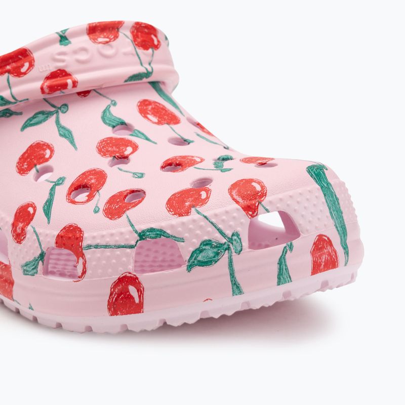 Crocs Classic Fresh Fruits Clog rosa Milch 8