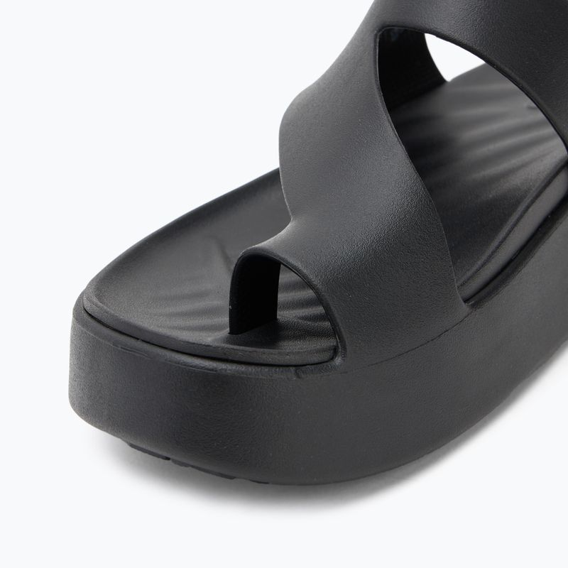 Crocs Getaway Platform Zehenschleife Damen Flip Flops schwarz 7