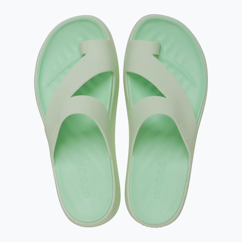 Damen Flip-Flops Crocs Getaway Platform Toe Loop jade tint 4
