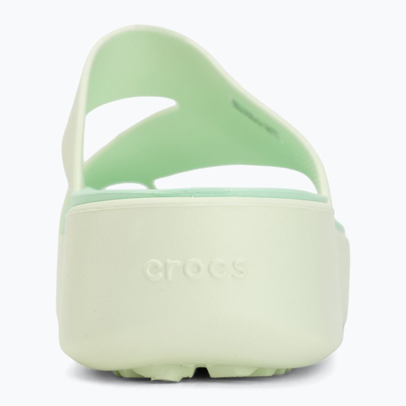 Damen Flip-Flops Crocs Getaway Platform Toe Loop jade tint 6