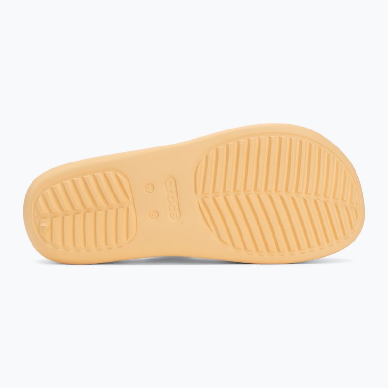 Damen Flip-Flops Crocs Getaway Platform Toe Loop golden hour 4