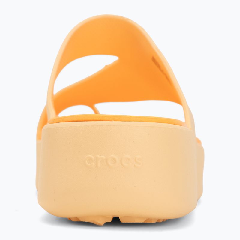 Damen Flip-Flops Crocs Getaway Platform Toe Loop golden hour 6