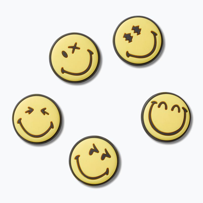 Crocs Jibbitz™ Smileyworld Pins 5 Stück.