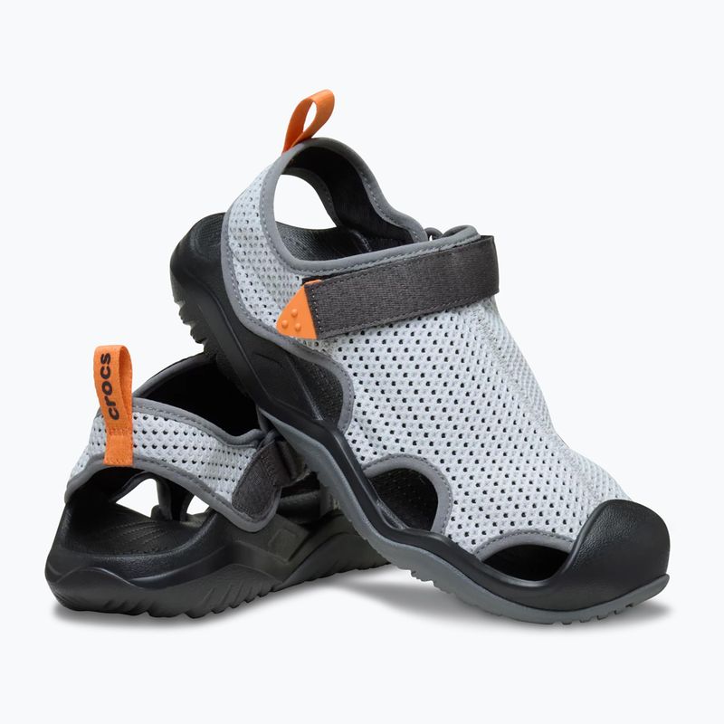 Crocs Swiftwater Mesh Deck mirage Sandalen für Herren 6
