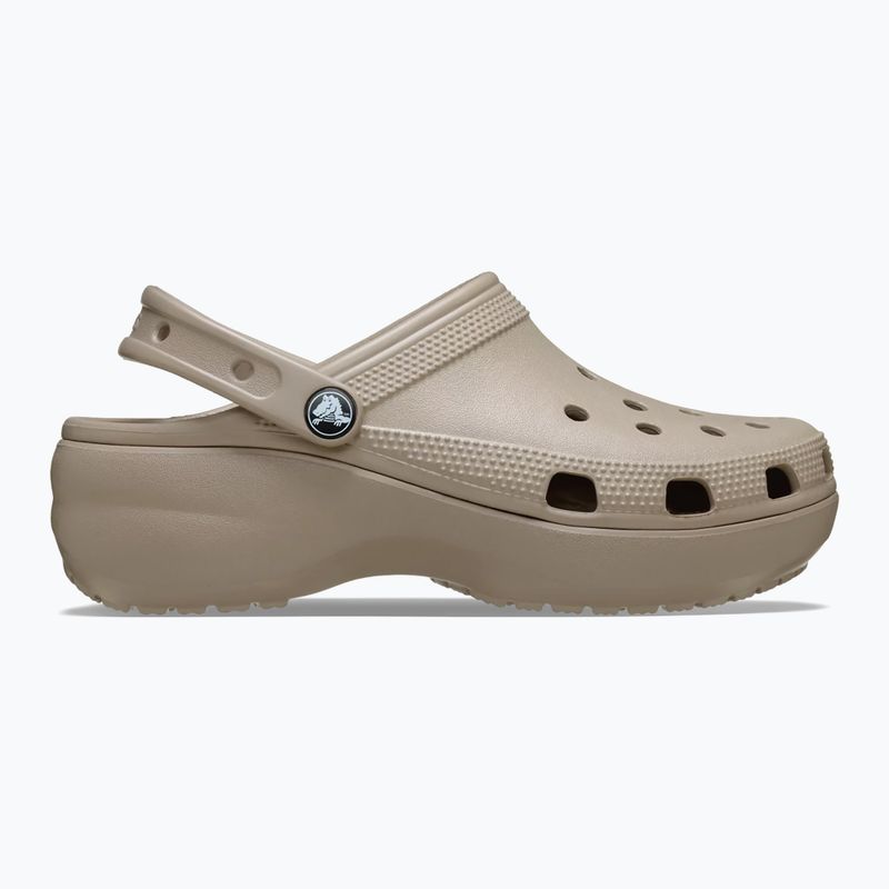 Damen Clogs Crocs Classic Platform Clog taupe 2