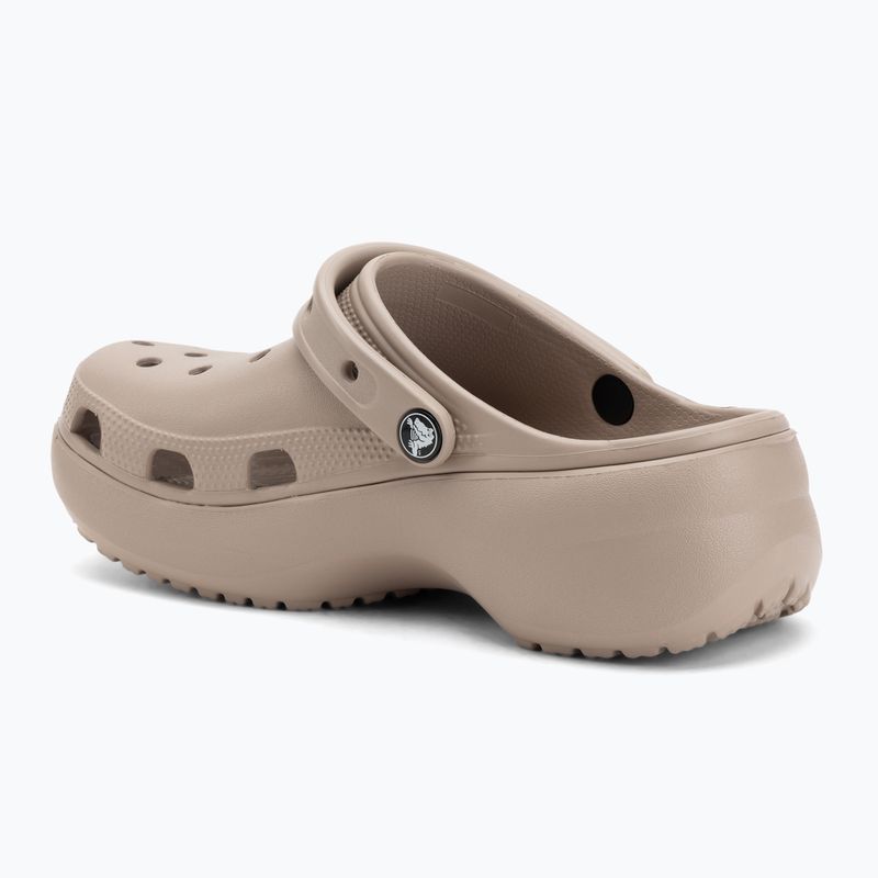 Damen Clogs Crocs Classic Platform Clog taupe 4