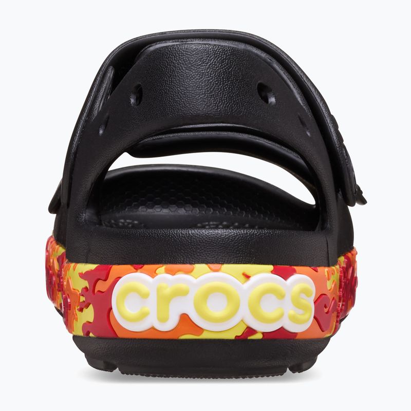 Crocs Crocband Cruiser Flames schwarz Kindersandalen 3