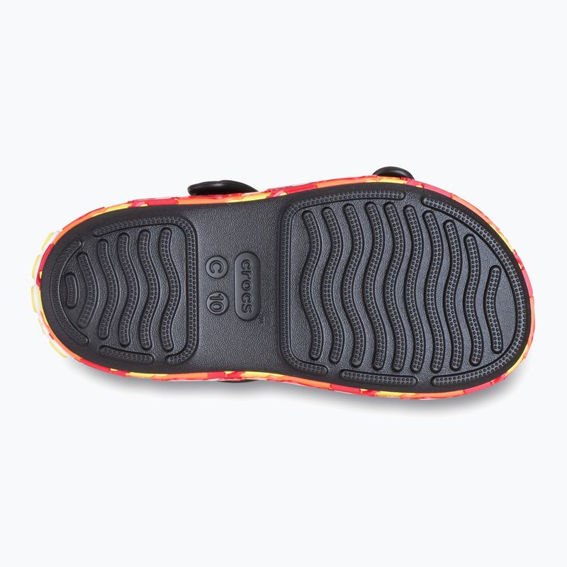 Crocs Crocband Cruiser Flames schwarz Kindersandalen 4