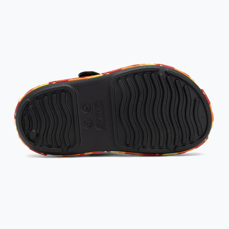 Crocs Crocband Cruiser Flames schwarz Kindersandalen 4
