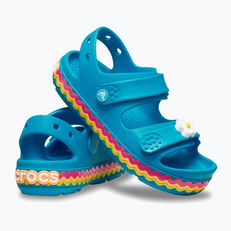 Crocs Crocband Cruiser Kindersandalen Ricrac marina 8