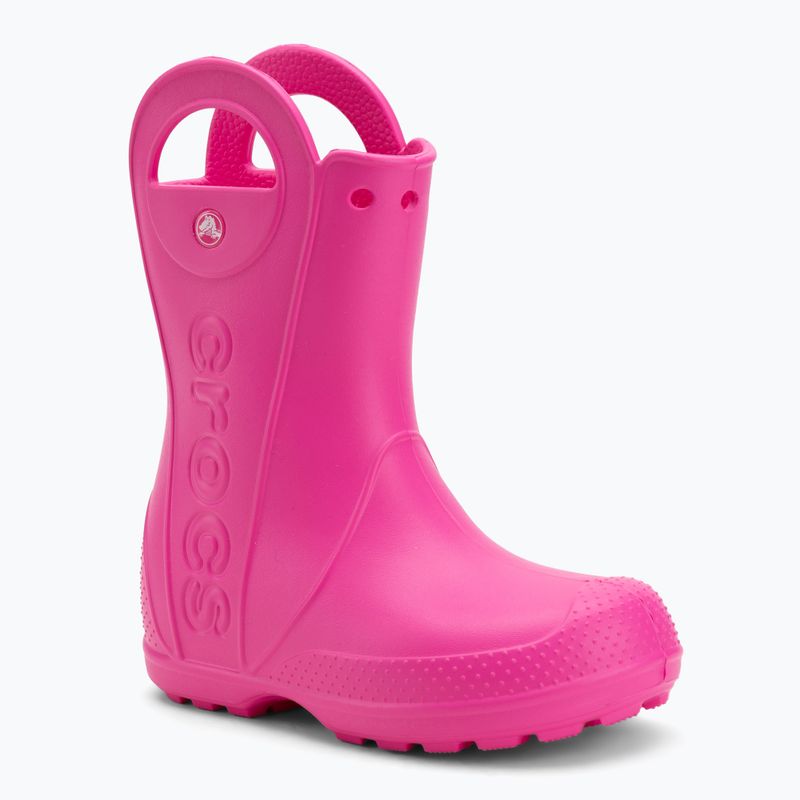 Kinder-Gummistiefel Crocs Handle It Rain Boot Kids pink crush
