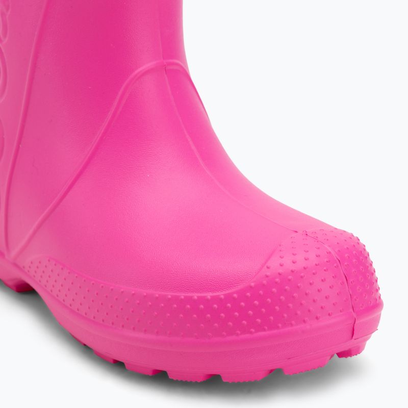 Kinder-Gummistiefel Crocs Handle It Rain Boot Kids pink crush 7