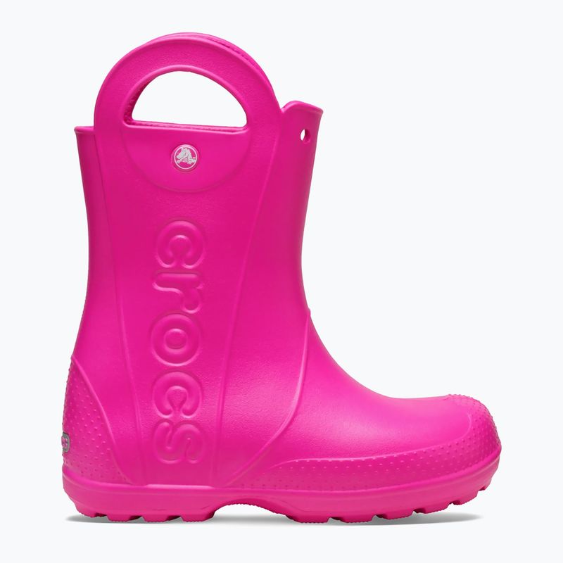 Kinder-Gummistiefel Crocs Handle It Rain Boot Kids Toddler pink crush 9