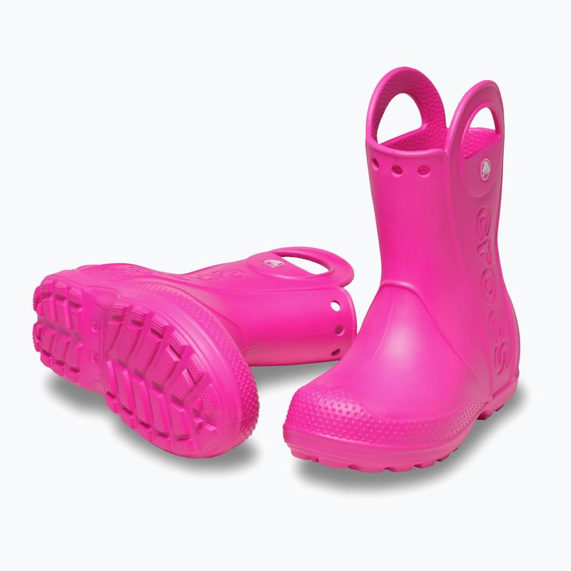 Kinder-Gummistiefel Crocs Handle It Rain Boot Kids Toddler pink crush 10