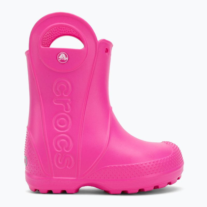 Kinder-Gummistiefel Crocs Handle It Rain Boot Kids Toddler pink crush 2