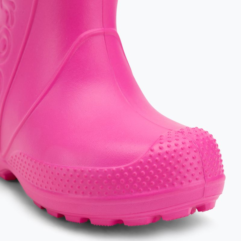 Kinder-Gummistiefel Crocs Handle It Rain Boot Kids Toddler pink crush 7