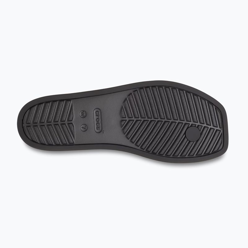 Damen Zehentrenner Crocs Miami black 10