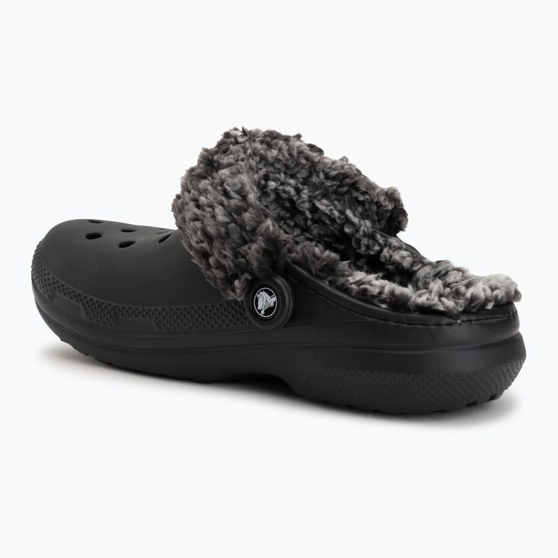 Badelatschen Crocs Classic Fleece Lined black 4