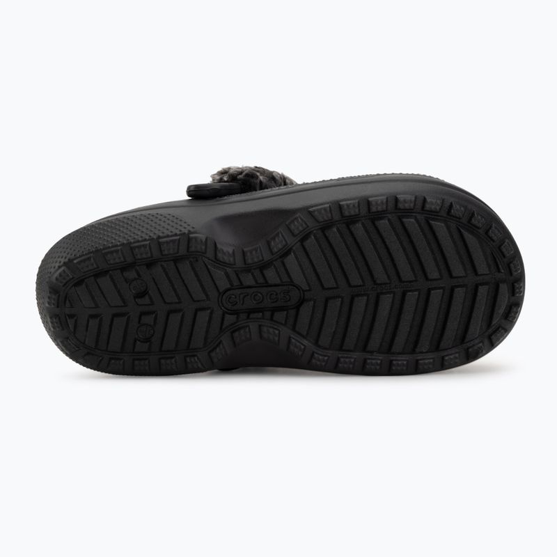 Badelatschen Crocs Classic Fleece Lined black 5