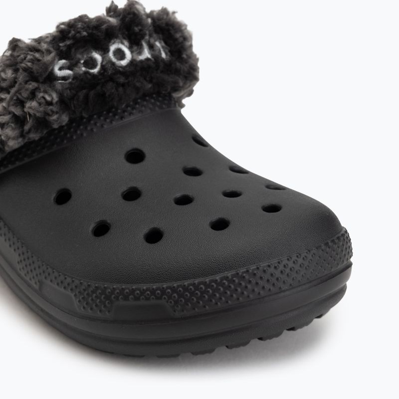 Badelatschen Crocs Classic Fleece Lined black 8