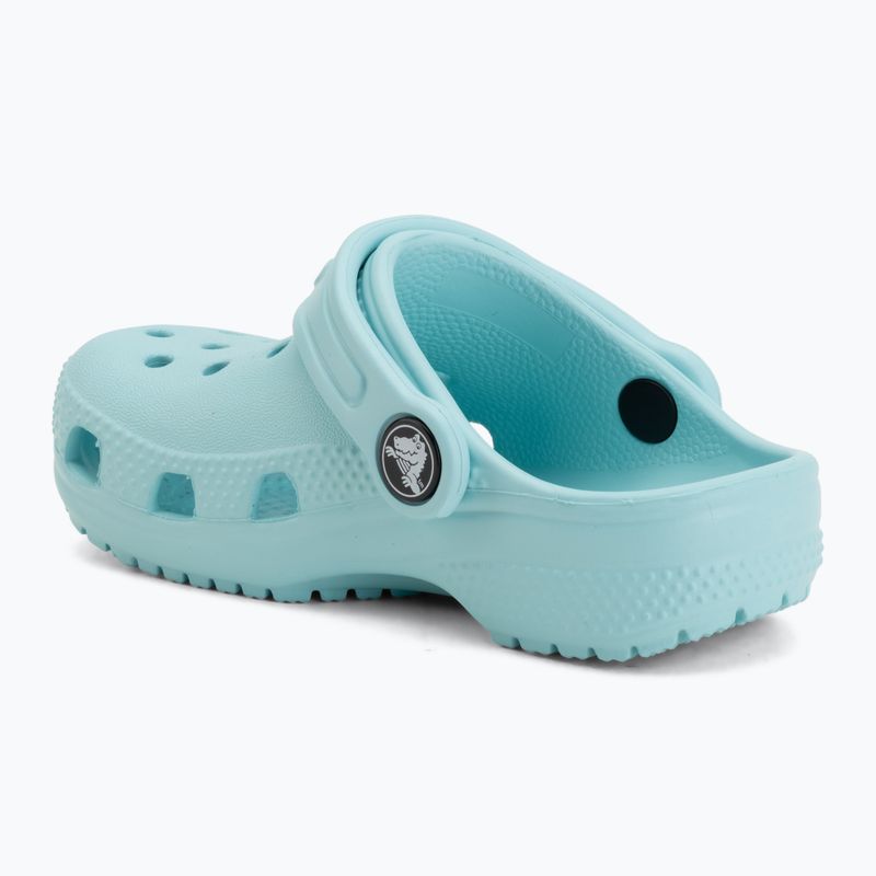 Kinder-Flip-Flops Crocs Classic Clog Toddler aquamarine 4