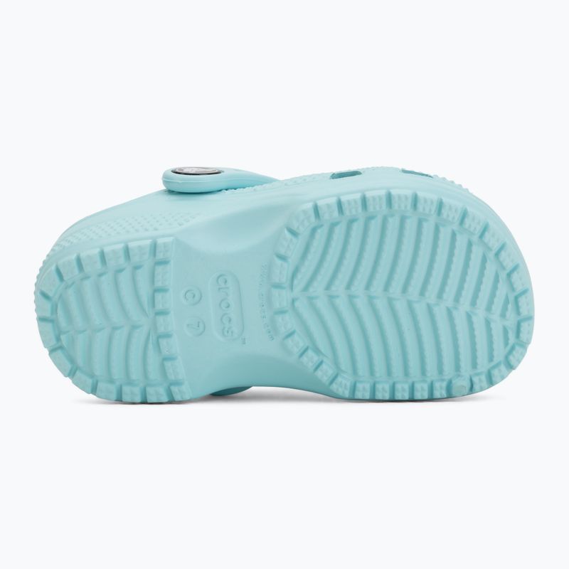 Kinder-Flip-Flops Crocs Classic Clog Toddler aquamarine 5