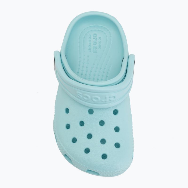 Kinder-Flip-Flops Crocs Classic Clog Toddler aquamarine 6