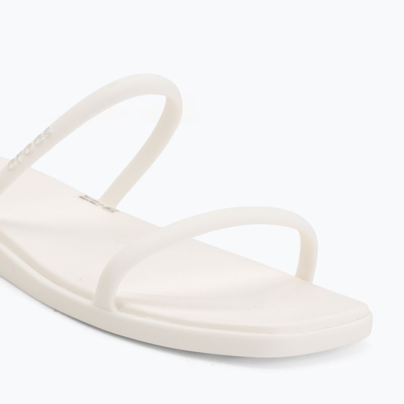 Damen Sandalen Crocs Miami Two Strap Sandal chalk 7