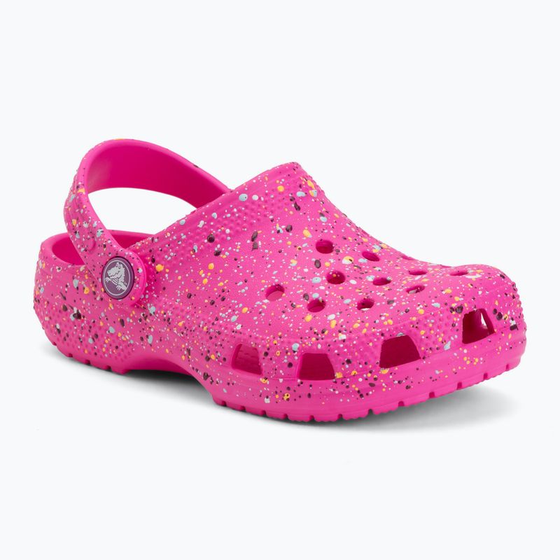 Kinder-Flip-Flops Crocs Classic Paint Splatter Clog 2