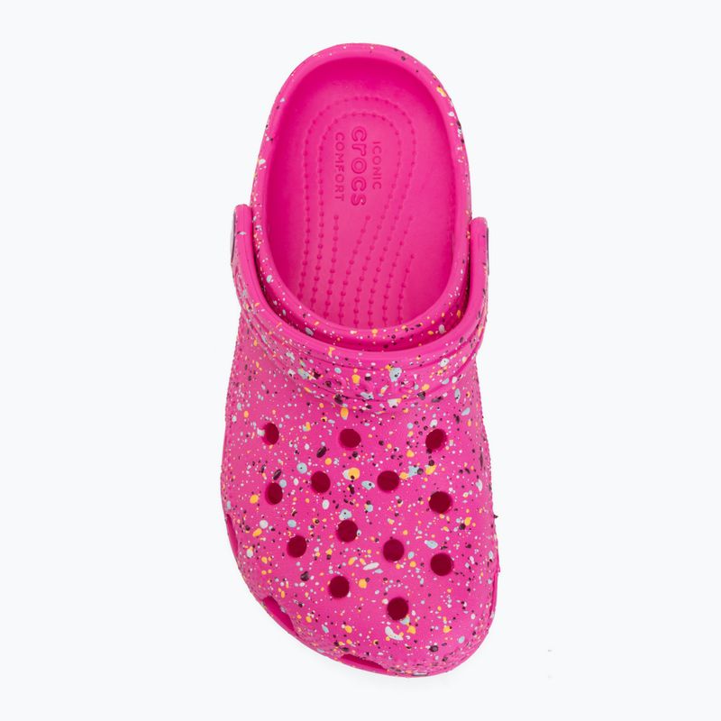 Kinder-Flip-Flops Crocs Classic Paint Splatter Clog 6