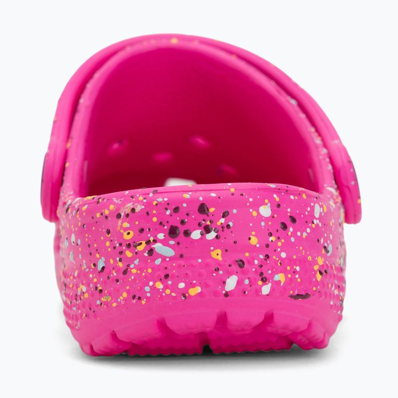 Kinder-Flip-Flops Crocs Classic Paint Splatter Clog 7