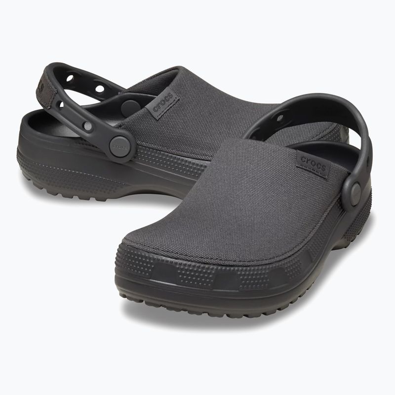 Pantoletten Crocs Classic Crafted Clog black sand 11